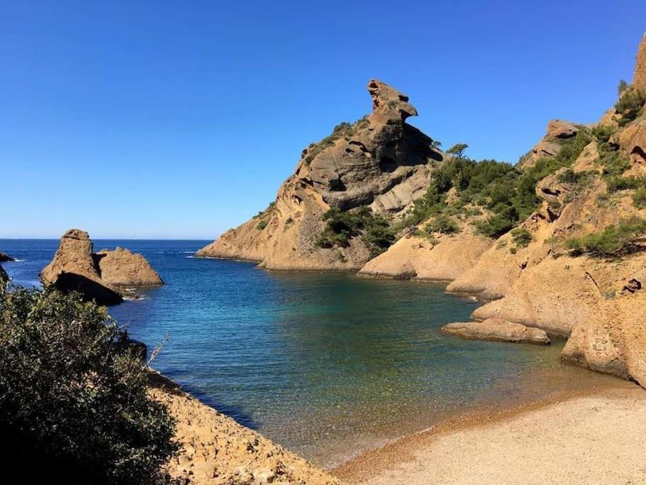 Studio 28M2 Climatise,Wifi, Proche Des Calanques,Plages La Ciotat Exteriér fotografie